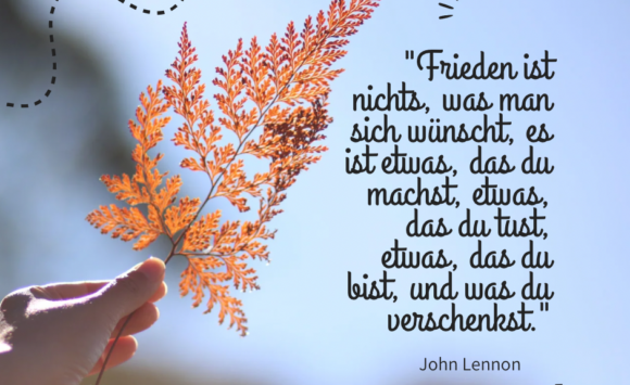 Den Frieden in mir kultivieren
